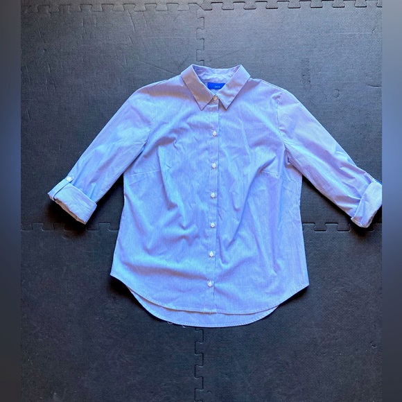 Apt 9 Women’s Button Up Shirt Petite Medium - Picture 4 of 5